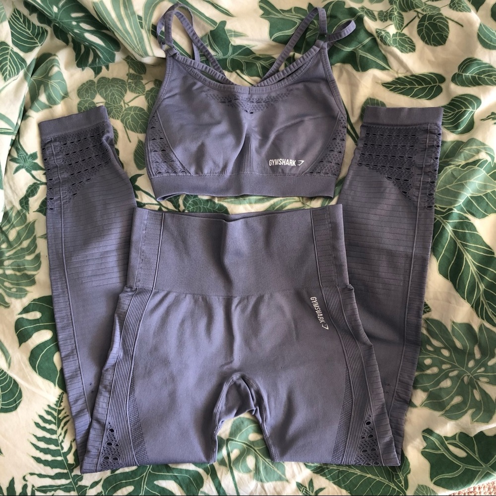 Gymshark Energy+ Seamless Sports Bra and Leggings